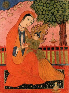 Maria mit Jesukind- islamisch